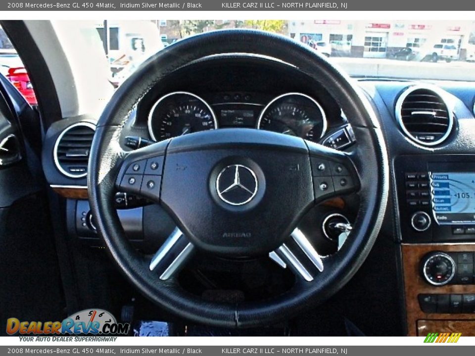 2008 Mercedes-Benz GL 450 4Matic Iridium Silver Metallic / Black Photo #26