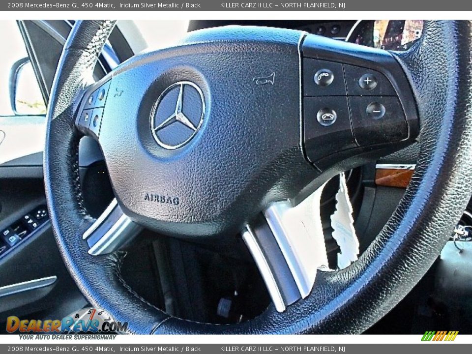 2008 Mercedes-Benz GL 450 4Matic Iridium Silver Metallic / Black Photo #28