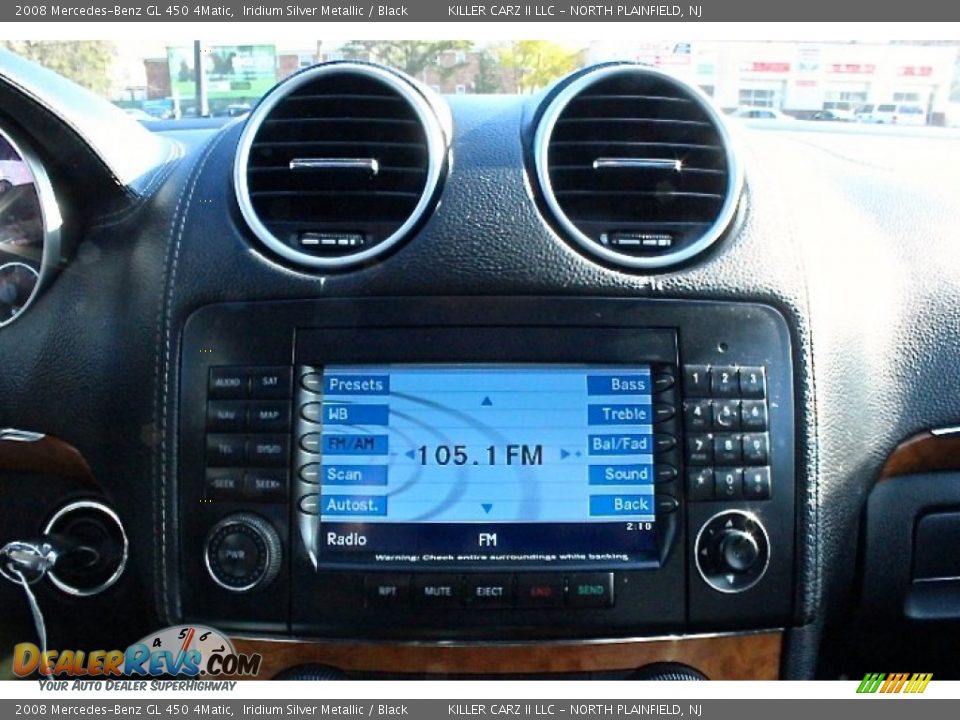 2008 Mercedes-Benz GL 450 4Matic Iridium Silver Metallic / Black Photo #30