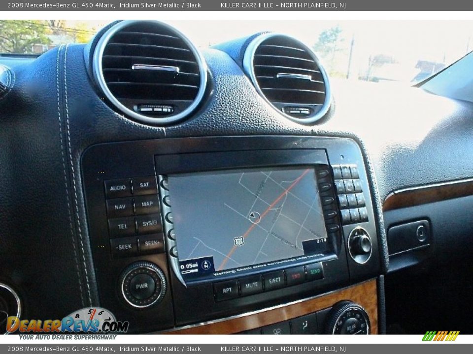 2008 Mercedes-Benz GL 450 4Matic Iridium Silver Metallic / Black Photo #31