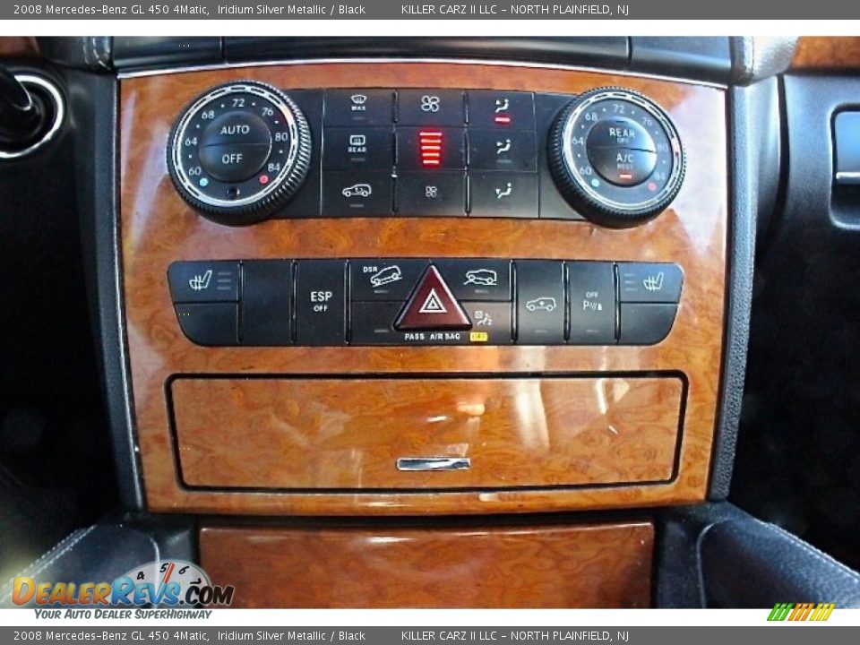 2008 Mercedes-Benz GL 450 4Matic Iridium Silver Metallic / Black Photo #33