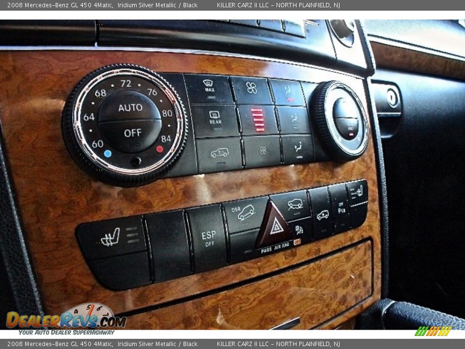 2008 Mercedes-Benz GL 450 4Matic Iridium Silver Metallic / Black Photo #34
