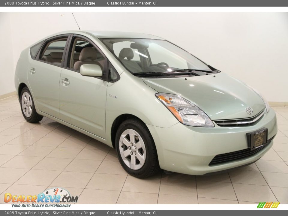 2008 Toyota Prius Hybrid Silver Pine Mica / Bisque Photo #1