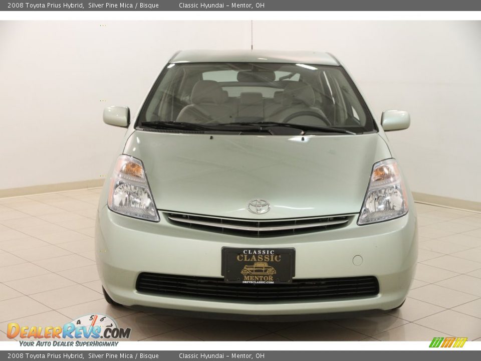 2008 Toyota Prius Hybrid Silver Pine Mica / Bisque Photo #2