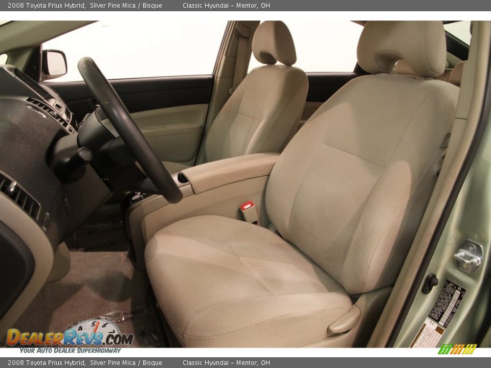 2008 Toyota Prius Hybrid Silver Pine Mica / Bisque Photo #5