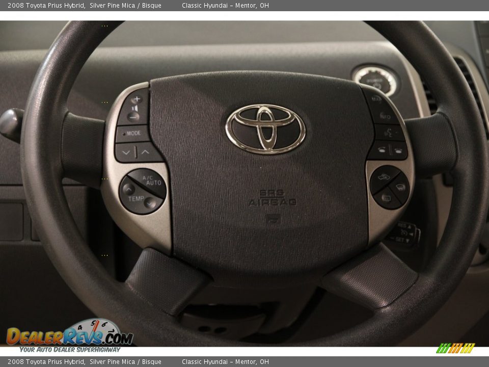 2008 Toyota Prius Hybrid Silver Pine Mica / Bisque Photo #6