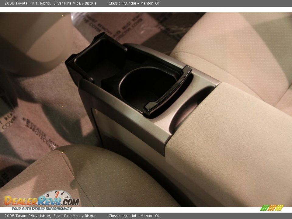 2008 Toyota Prius Hybrid Silver Pine Mica / Bisque Photo #13