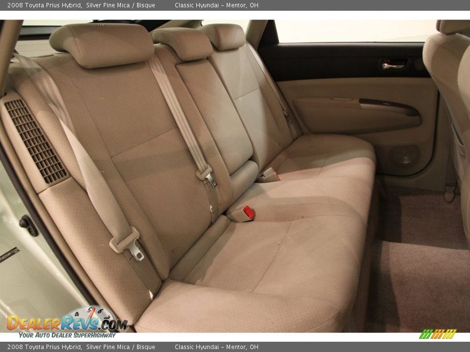 2008 Toyota Prius Hybrid Silver Pine Mica / Bisque Photo #15