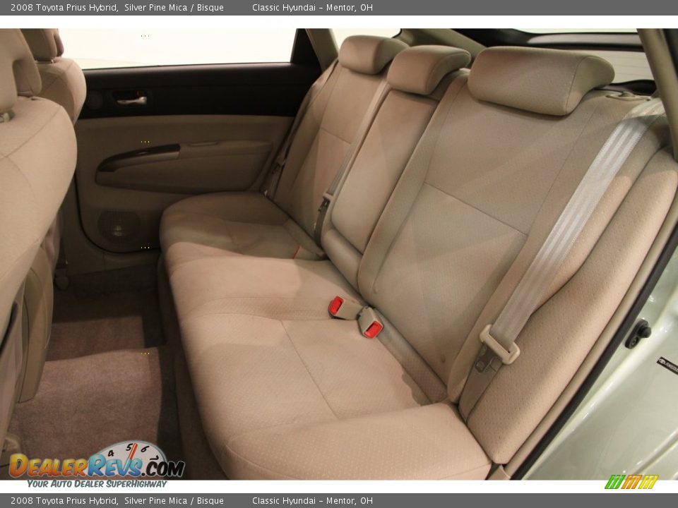 2008 Toyota Prius Hybrid Silver Pine Mica / Bisque Photo #16