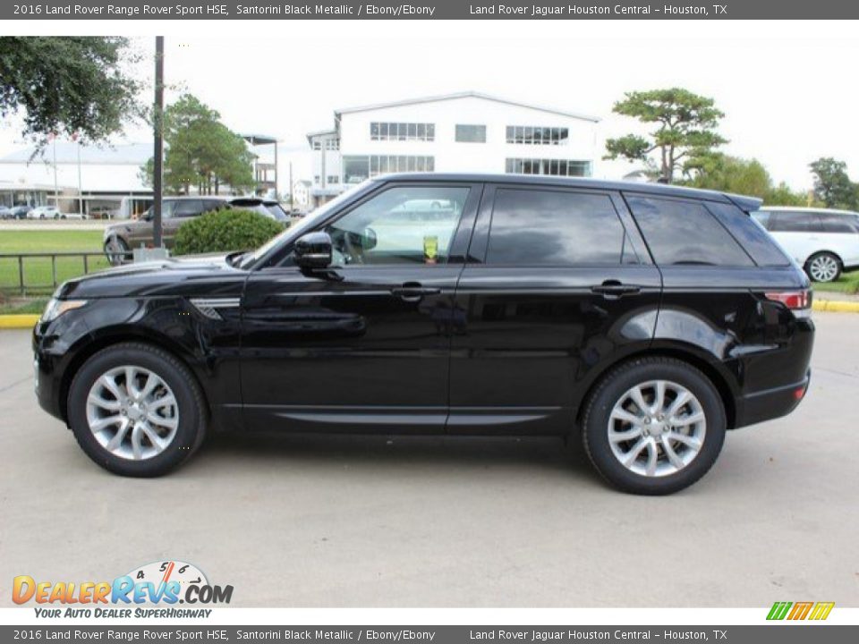 Santorini Black Metallic 2016 Land Rover Range Rover Sport HSE Photo #8