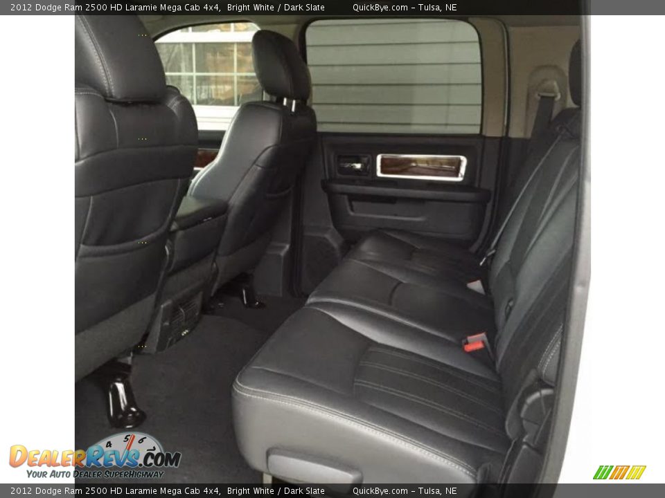 2012 Dodge Ram 2500 HD Laramie Mega Cab 4x4 Bright White / Dark Slate Photo #14