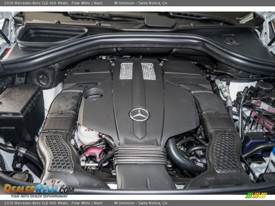 2016 Mercedes-Benz GLE 400 4Matic 3.0 Liter DI biturbo DOHC 24-Valve VVT V6 Engine Photo #9