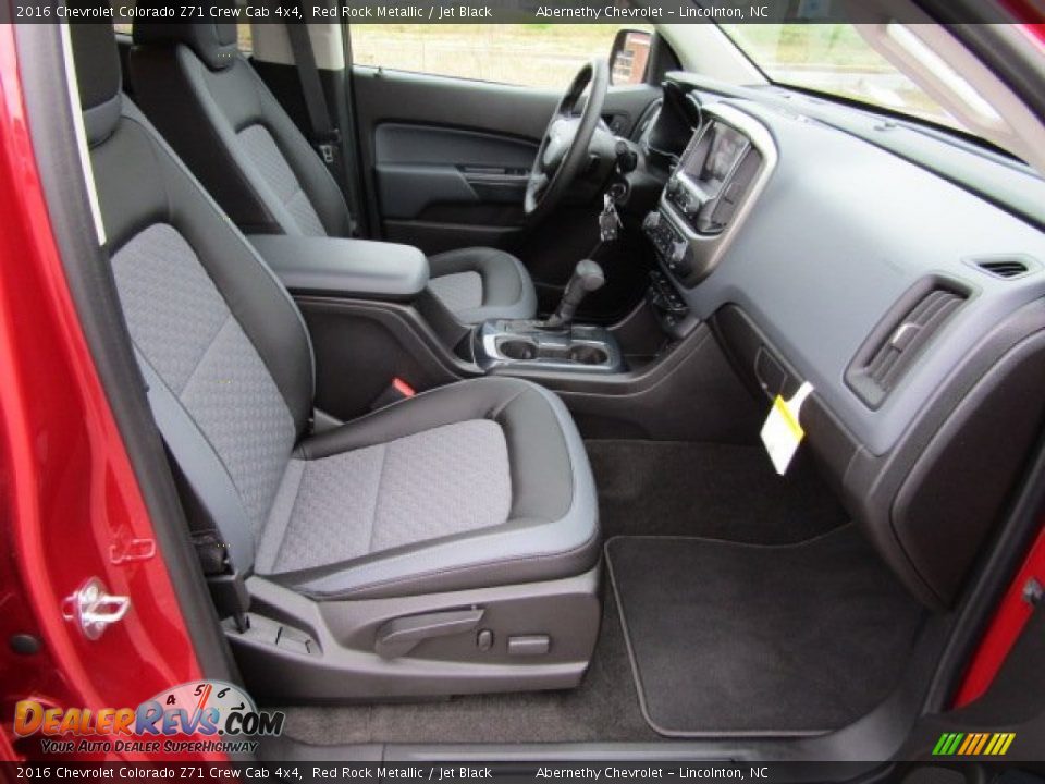 2016 Chevrolet Colorado Z71 Crew Cab 4x4 Red Rock Metallic / Jet Black Photo #19