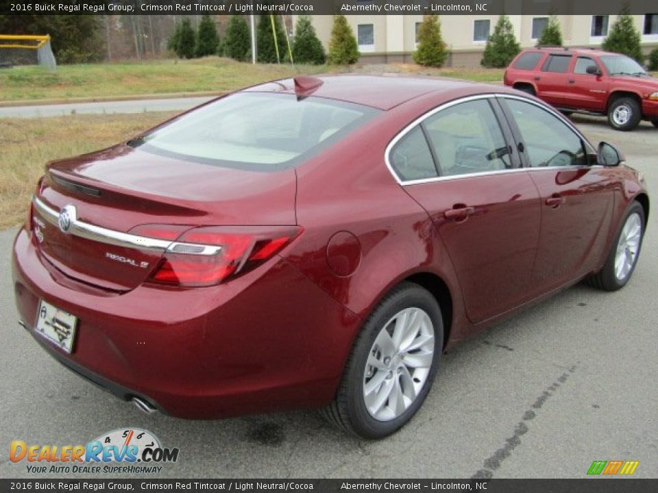 2016 Buick Regal Regal Group Crimson Red Tintcoat / Light Neutral/Cocoa Photo #5