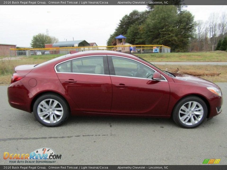 2016 Buick Regal Regal Group Crimson Red Tintcoat / Light Neutral/Cocoa Photo #6