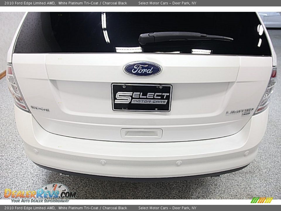 2010 Ford Edge Limited AWD White Platinum Tri-Coat / Charcoal Black Photo #5