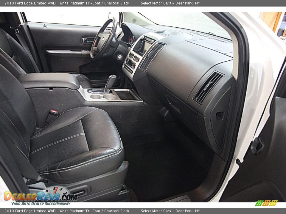 2010 Ford Edge Limited AWD White Platinum Tri-Coat / Charcoal Black Photo #11