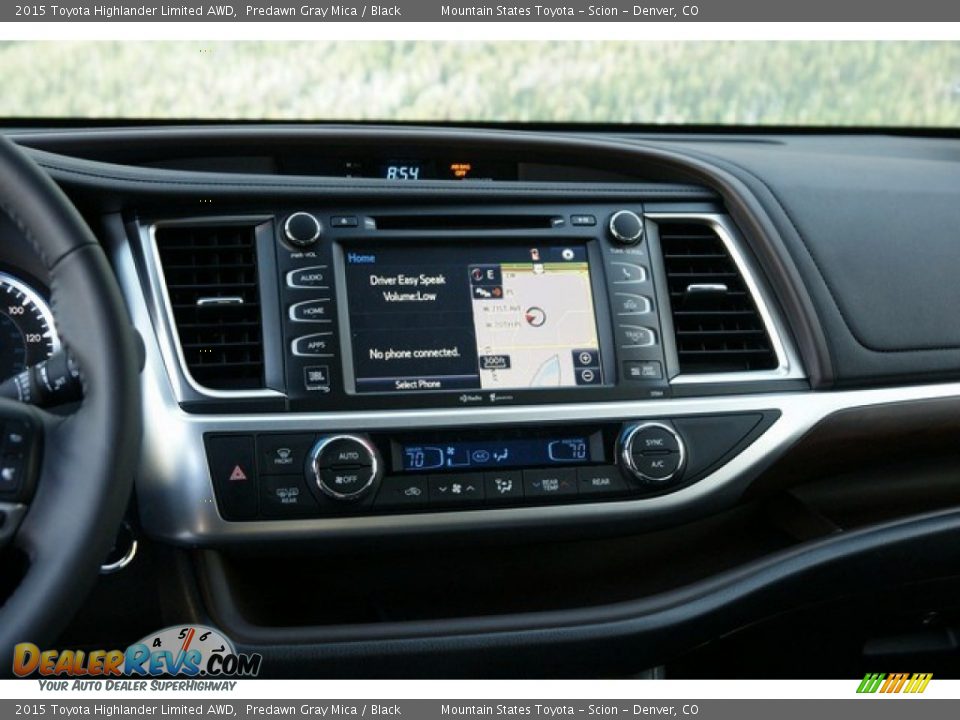 2015 Toyota Highlander Limited AWD Predawn Gray Mica / Black Photo #6