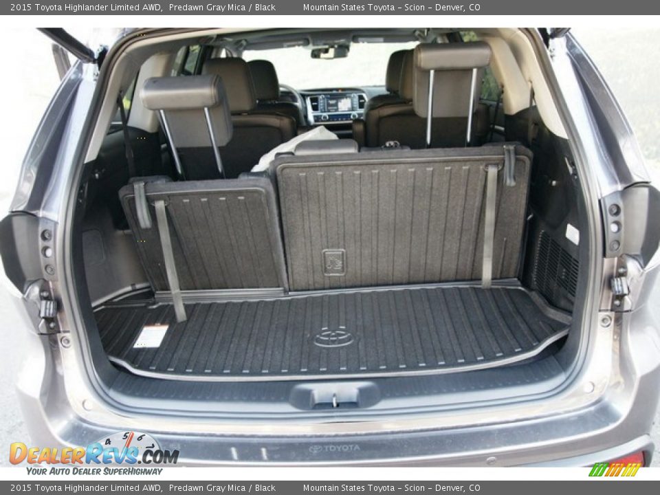 2015 Toyota Highlander Limited AWD Predawn Gray Mica / Black Photo #9