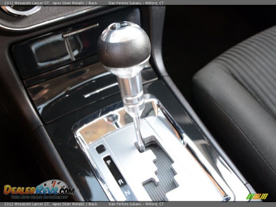 2012 Mitsubishi Lancer GT Apex Silver Metallic / Black Photo #11