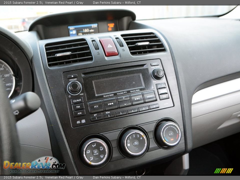 2015 Subaru Forester 2.5i Venetian Red Pearl / Gray Photo #9