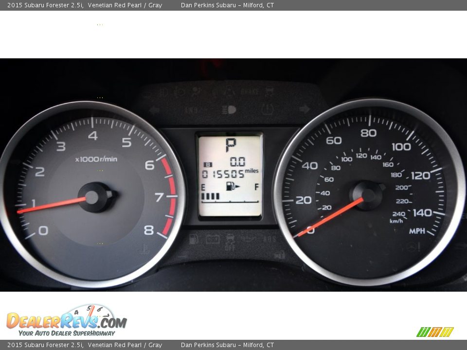 2015 Subaru Forester 2.5i Venetian Red Pearl / Gray Photo #11