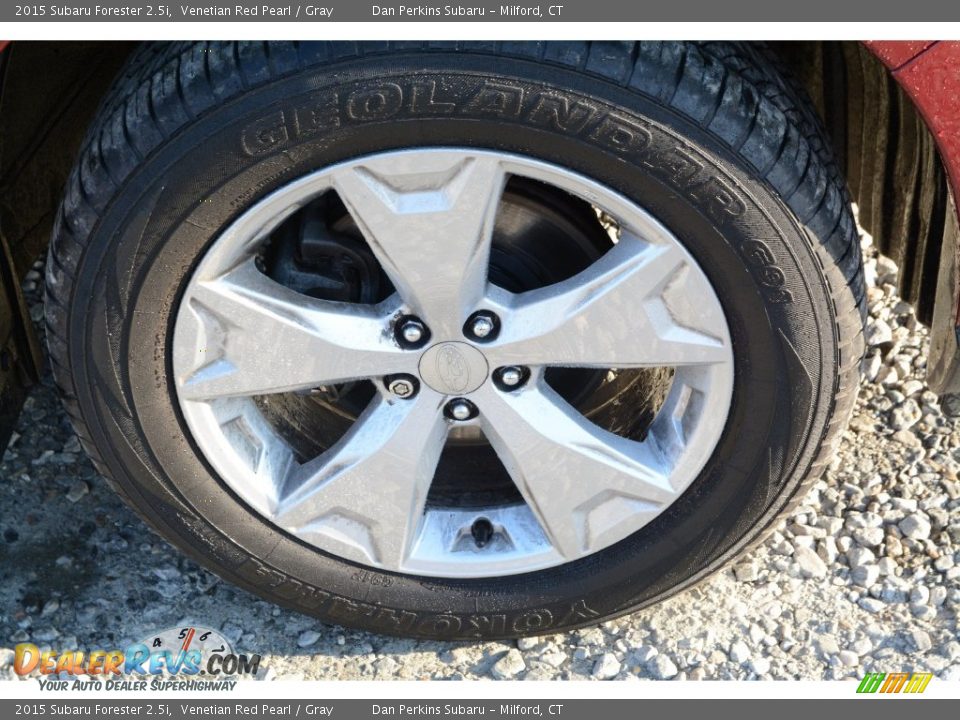 2015 Subaru Forester 2.5i Venetian Red Pearl / Gray Photo #17