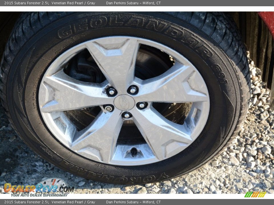 2015 Subaru Forester 2.5i Venetian Red Pearl / Gray Photo #18
