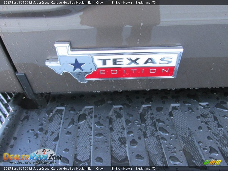 2015 Ford F150 XLT SuperCrew Caribou Metallic / Medium Earth Gray Photo #15