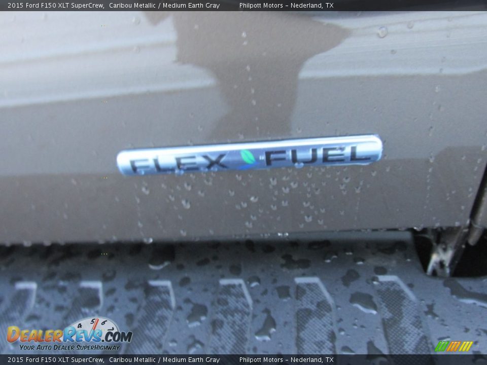 2015 Ford F150 XLT SuperCrew Caribou Metallic / Medium Earth Gray Photo #16