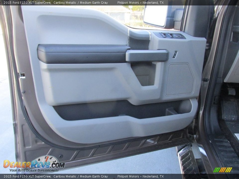 2015 Ford F150 XLT SuperCrew Caribou Metallic / Medium Earth Gray Photo #20