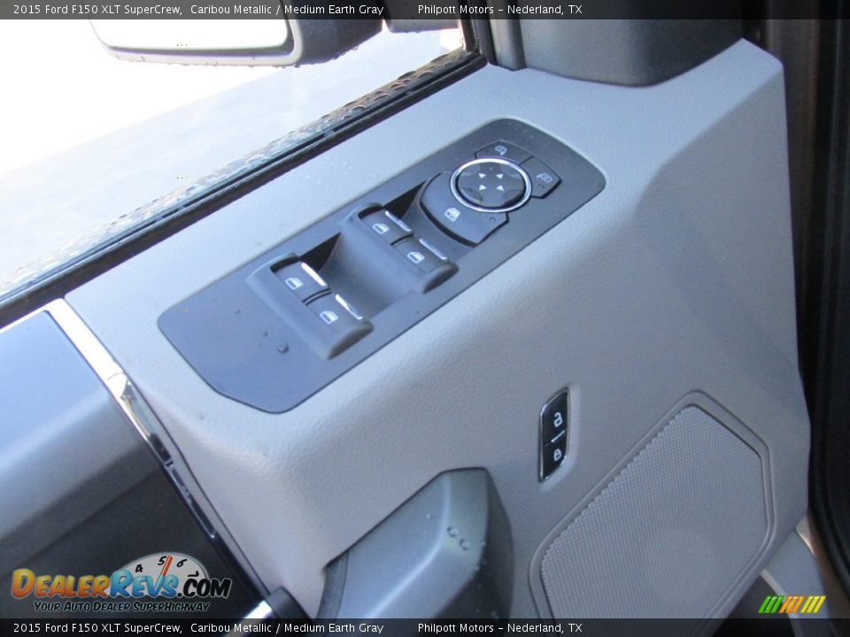 2015 Ford F150 XLT SuperCrew Caribou Metallic / Medium Earth Gray Photo #21