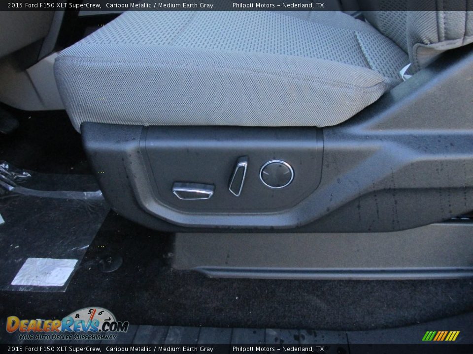 2015 Ford F150 XLT SuperCrew Caribou Metallic / Medium Earth Gray Photo #23