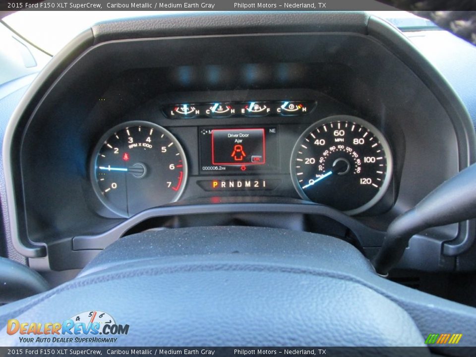 2015 Ford F150 XLT SuperCrew Caribou Metallic / Medium Earth Gray Photo #31