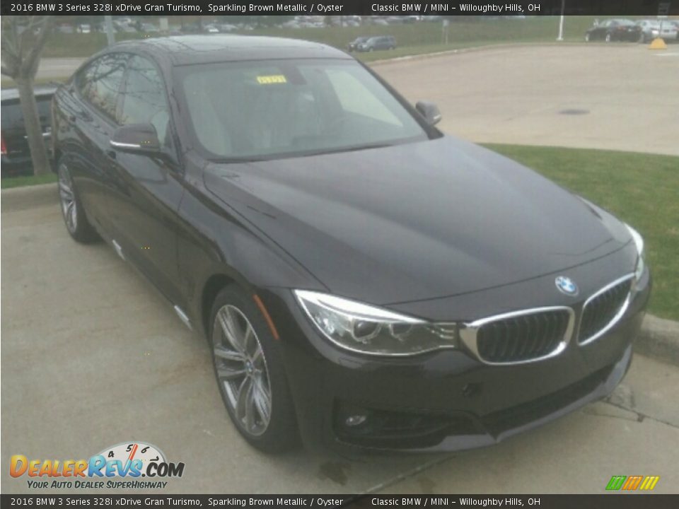 2016 BMW 3 Series 328i xDrive Gran Turismo Sparkling Brown Metallic / Oyster Photo #1