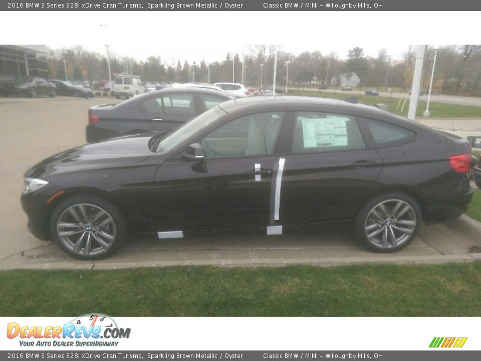 2016 BMW 3 Series 328i xDrive Gran Turismo Sparkling Brown Metallic / Oyster Photo #2