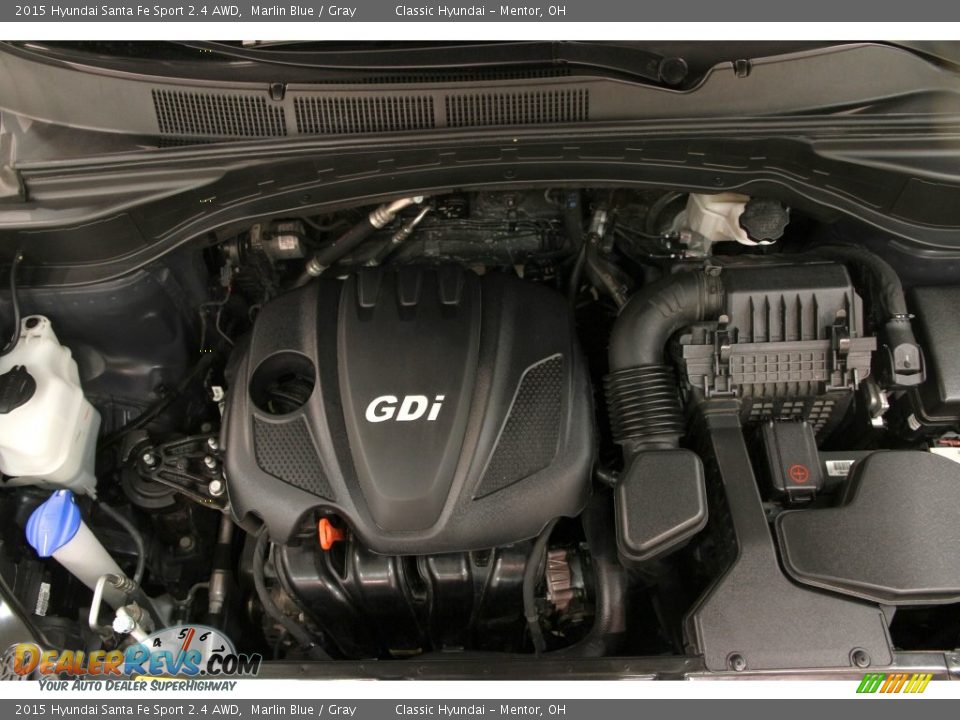 2015 Hyundai Santa Fe Sport 2.4 AWD 2.4 Liter GDI DOHC 16-Valve D-CVVT 4 Cylinder Engine Photo #15