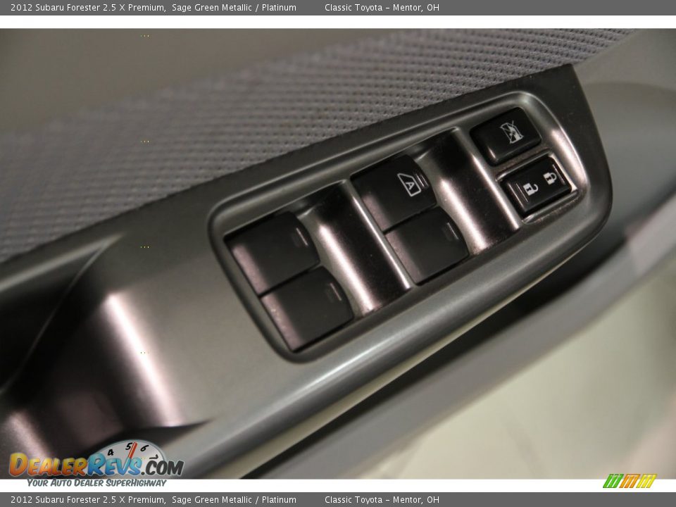 2012 Subaru Forester 2.5 X Premium Sage Green Metallic / Platinum Photo #5