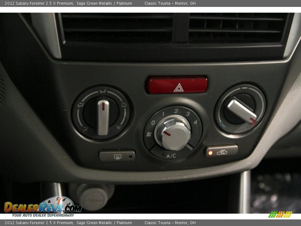 2012 Subaru Forester 2.5 X Premium Sage Green Metallic / Platinum Photo #11