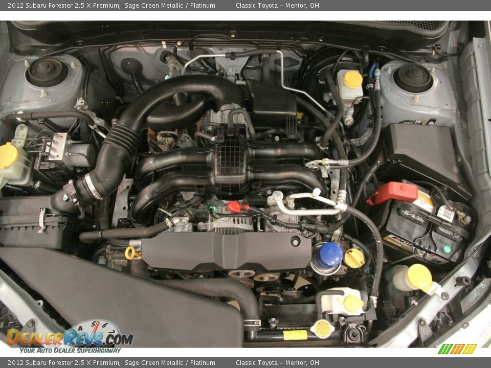 2012 Subaru Forester 2.5 X Premium 2.5 Liter DOHC 16-Valve VVT 4 Cylinder Engine Photo #20
