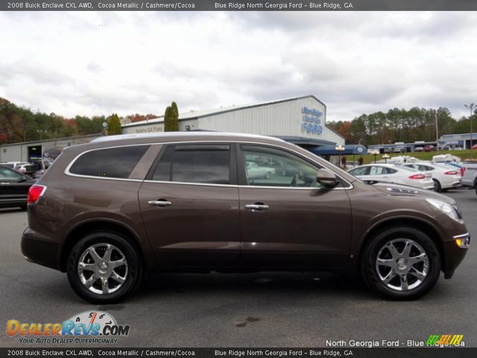 2008 Buick Enclave CXL AWD Cocoa Metallic / Cashmere/Cocoa Photo #6