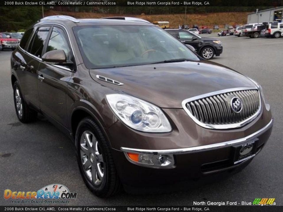 2008 Buick Enclave CXL AWD Cocoa Metallic / Cashmere/Cocoa Photo #7