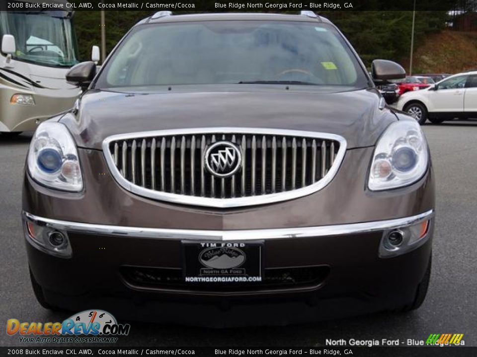 2008 Buick Enclave CXL AWD Cocoa Metallic / Cashmere/Cocoa Photo #8