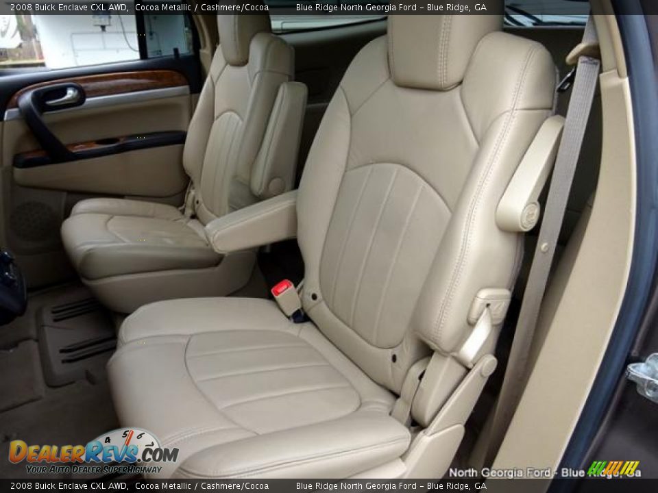 2008 Buick Enclave CXL AWD Cocoa Metallic / Cashmere/Cocoa Photo #13