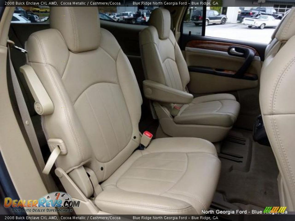 2008 Buick Enclave CXL AWD Cocoa Metallic / Cashmere/Cocoa Photo #14