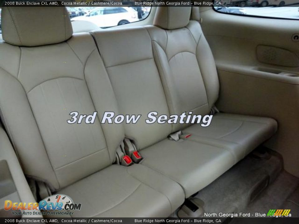 2008 Buick Enclave CXL AWD Cocoa Metallic / Cashmere/Cocoa Photo #15