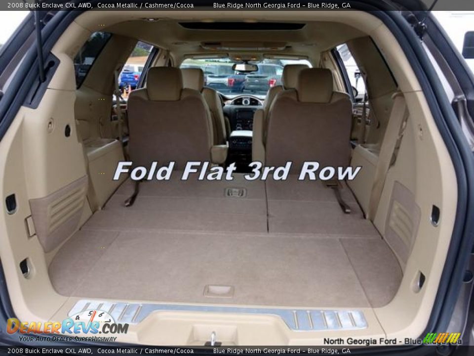 2008 Buick Enclave CXL AWD Cocoa Metallic / Cashmere/Cocoa Photo #17