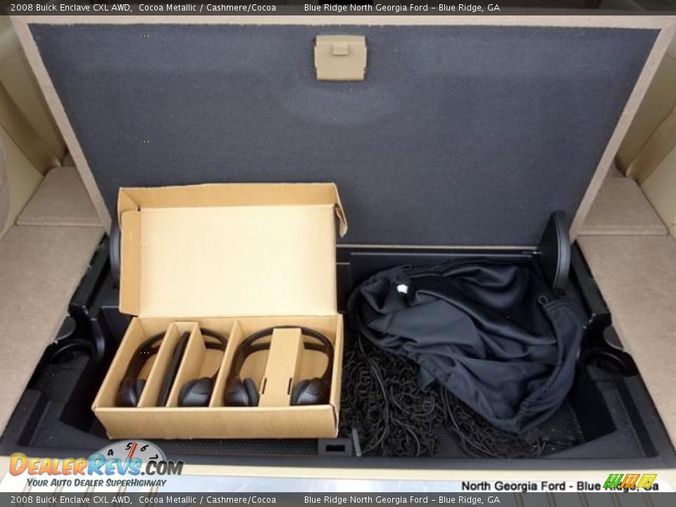 2008 Buick Enclave CXL AWD Cocoa Metallic / Cashmere/Cocoa Photo #18