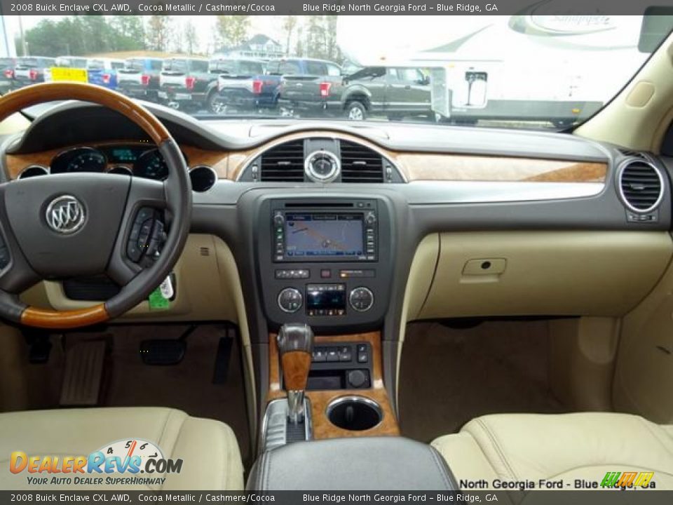 2008 Buick Enclave CXL AWD Cocoa Metallic / Cashmere/Cocoa Photo #20