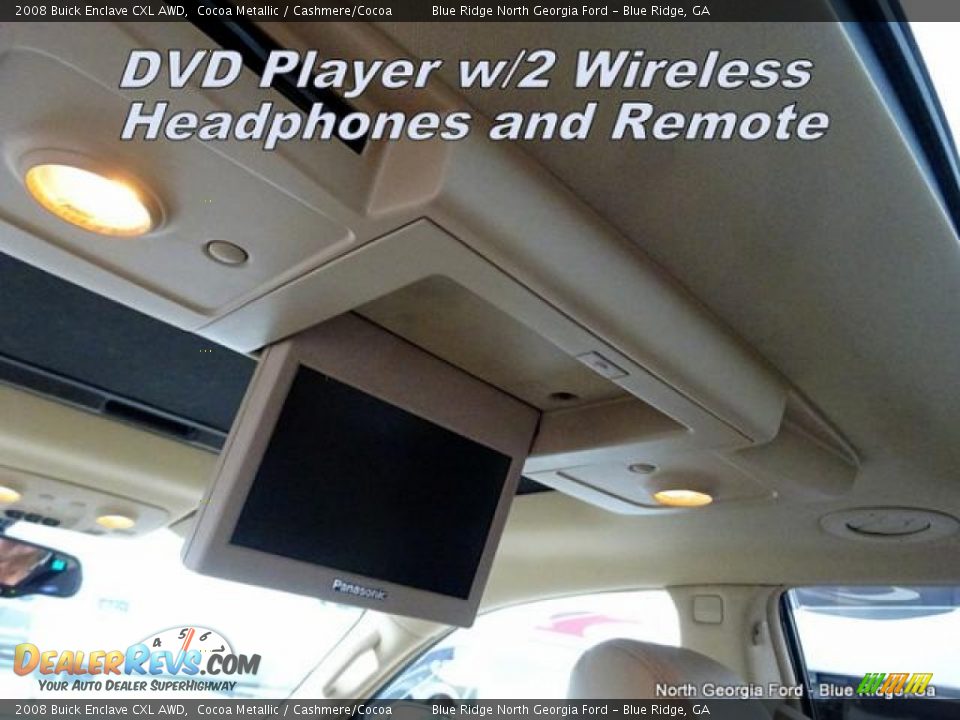2008 Buick Enclave CXL AWD Cocoa Metallic / Cashmere/Cocoa Photo #23